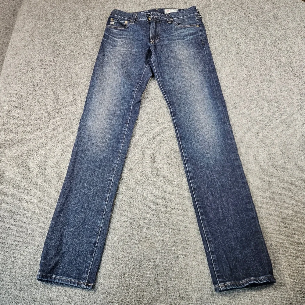 AG Adriano Goldschmied Tellis Modern Slim Jeans Mens 29x34 Dark Wash Denim 360